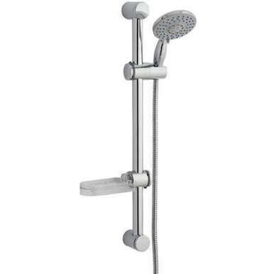 Deluge Shower Rail Kit, Chrome product image