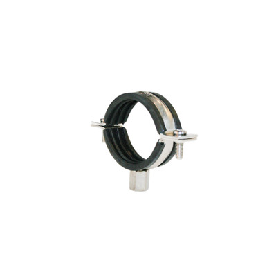 Rubber Lined Pipe Clips, M8/10, 100mm product image