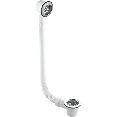 Mcalpine Combined Bath Waste and Overflow, 1.1/2" S/S Grating product image