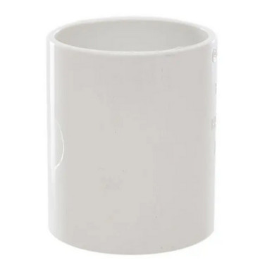 E. Tupling Solvent Waste Coupler, 50mm, White product image