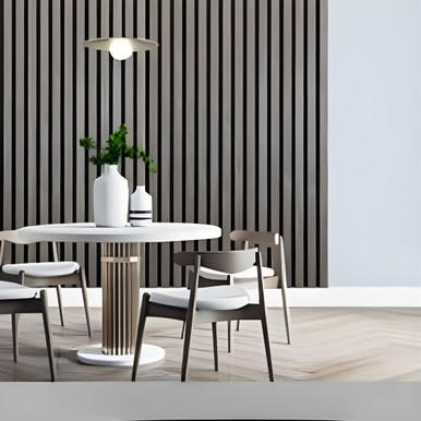 Tile Rite Acoustic Wall Panel WDP002, Chestnut/Black, 2400 x 600 x 21 mm product image