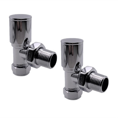 Modern Valves Angled Pair, Chrome, 15mm product image
