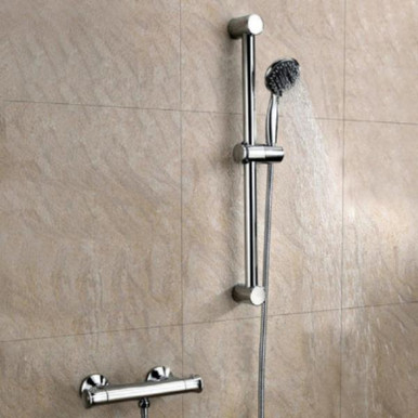 Round Brass Body Valve, Riser Kit & Fast Fix Brackets product image