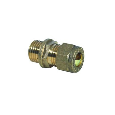 15mm x 3/4" Compression Straight Male Adaptor DZR product image