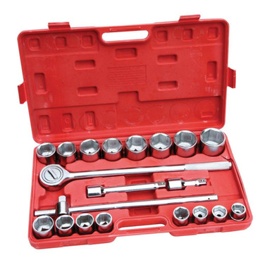 Hilka 21 Piece, 3/4" Drive Socket Set, Metric product image
