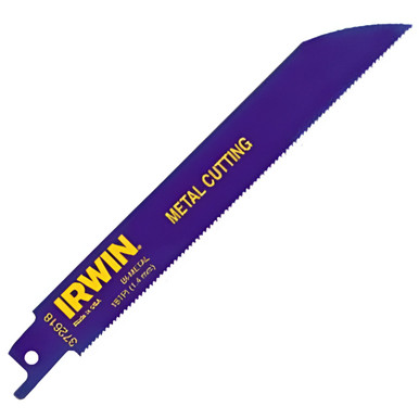 Irwin Metal Cutting Sabre Saw Blades, 150mm, 24 TPI, Pack of 5 product image