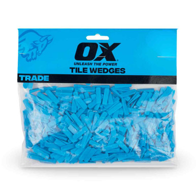 Ox Trade Wedge Shaped Tile Spacers, 6mm, Pack Of 500 product image