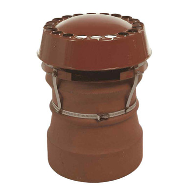 Mad1, Anti Downdraught Cowl, Strap Fix, Terracotta product image