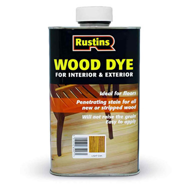 Rustins Wood Dye, Light Oak, 250ml product image
