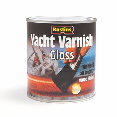 Rustins Yacht Varnish, Clear Satin, 500ml product image