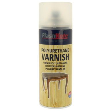 Plastikote Varnish Spray, Clear Satin, 400ml product image