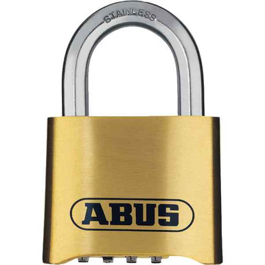 Abus 50mm Brass Body Combination Padlock, 4-Digit product image
