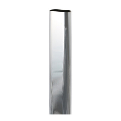 Timco Oval Wardrobe Rail, 30mm x 15mm x 1829mm, Polished Chrome product image