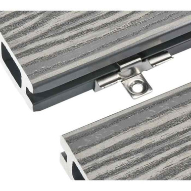 Wpc Deck Fixings, Stainless Clips With M4 x 30 Stainless Steel Wood Screws (100 Pack) product image