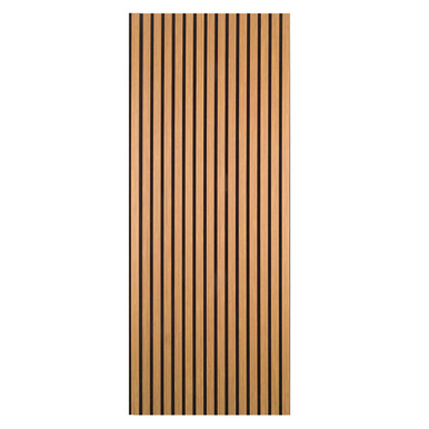 Acoustic Slat Wall Panel, 2400mm x 600mm, Oak product image