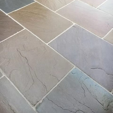 Indian Sandstone, 900mm x 600mm x 18mm, Raj Green product image