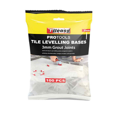 Tileasy Tile Wedge Levelling Base, 3mm, 100 Pieces product image
