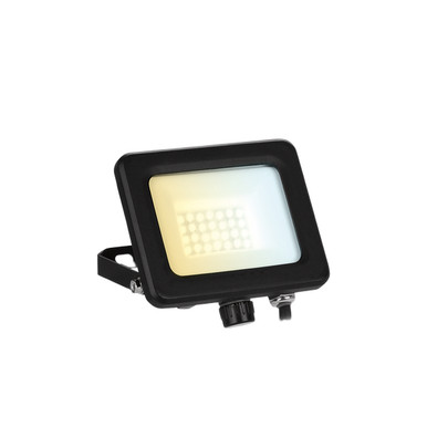 Aurora 10w Led Ip65 Adj Floodlight Cct, Black product image