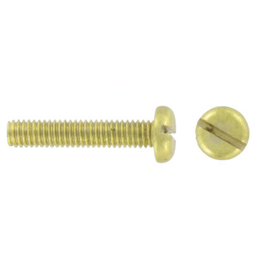 Deligo Bpr420 M4x20 Brass Pan Slt M/Screw product image