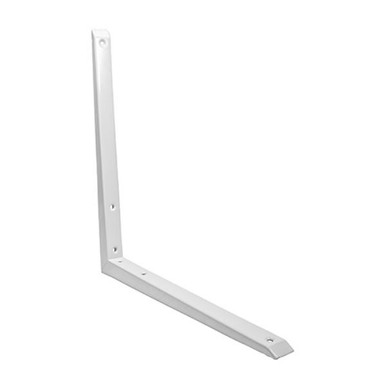 Mitred Shelf Bracket, 350mm x 350mm, White product image