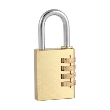 Brass Combi Padlock, 38mm product image
