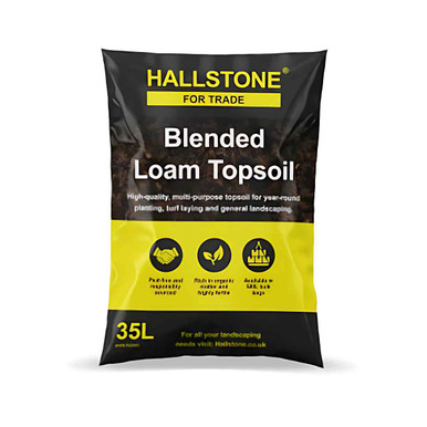 Hallstone Blended Loam Topsoil, 35l product image