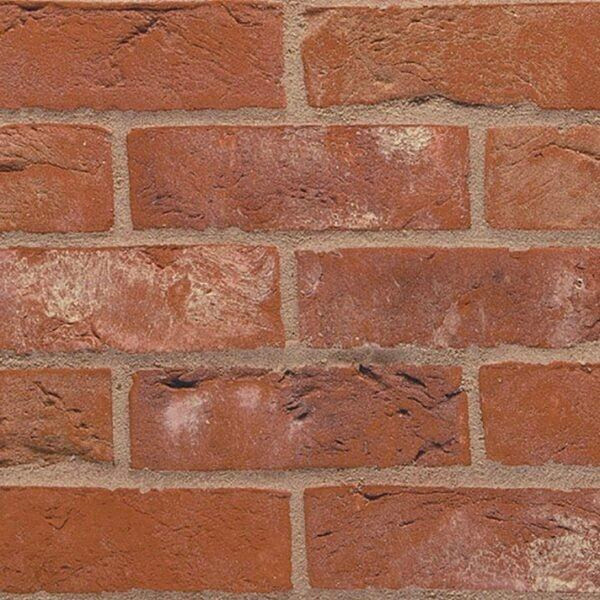 Photograph of Wienerberger Renaissance Multi Facing Brick, Red multi, 215 x 102.5 x 65mm