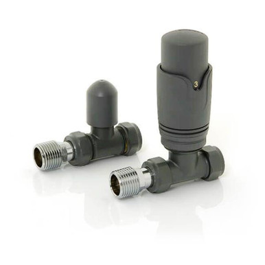 Distinct Modern Trv Straight, 1/2" x 15mm, Anthracite product image
