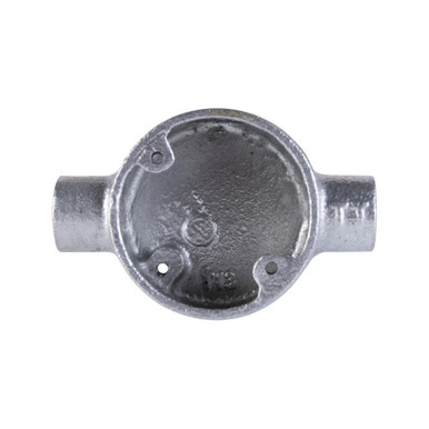Deta 20mm Through Box, Galvanised product image