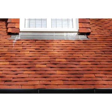 Lifestiles Handmade Clay Plain Tile, Red Multi product image