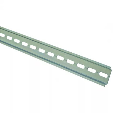 Europa Slotted Top Hat Din Rail, 35mm x 7.5mm x 1m product image
