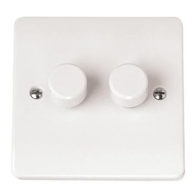 Click Cma162 2 Gang Led Dimmer Switch product image