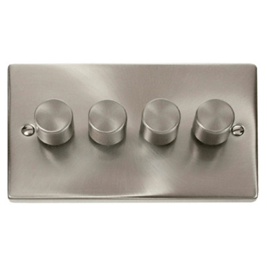 Click Vpsc164 4g Led Dimmer Switch, Satin Chrome product image