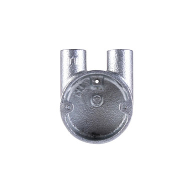 Deta 2 Way 25mm U Box, Galvanised product image