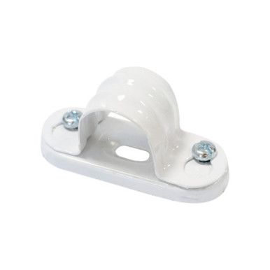 Deligo 25mm Steel Spacer Bar Saddle, White product image