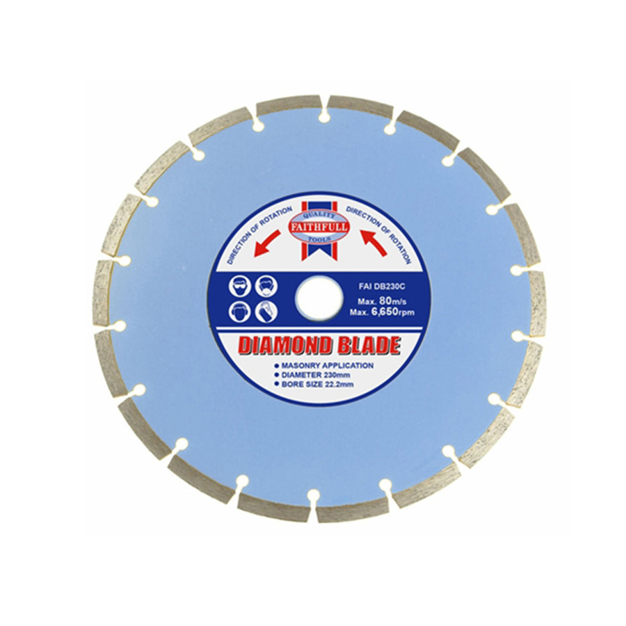 Photograph of Faithfull Contract Diamond Blade 22mm x 230mm