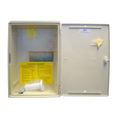 Further photograph of Gas Meter Box Recessed White