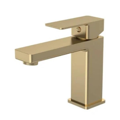 Brushed Brass Basin Mixer With Waste product image