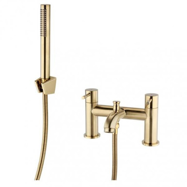 Ottone Bath Shower Mixer, Brushed Brass product image