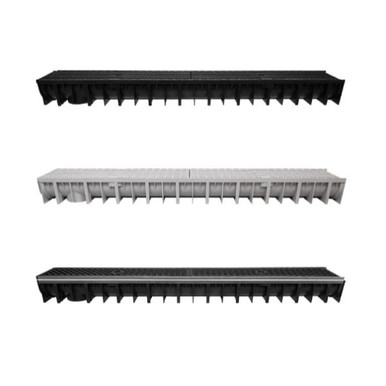 Lite Aqua 100 Drain Channel, 92mm, with Composite Interlocking Grating product image