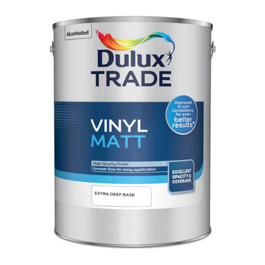 Dulux Trade Vinyl Matt Emulsion Extra Deep Base 5l product image