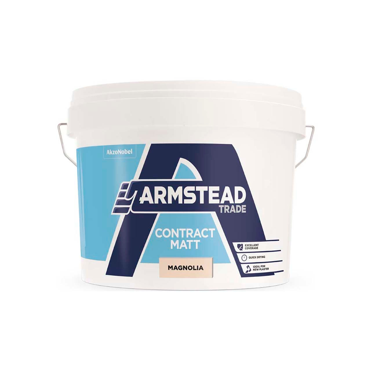 Photograph of Armstead Trade Contract Emulsion Matt Magnolia 10L