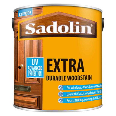 Sadolin Extra Durable Woodstain Ebony 2.5l product image