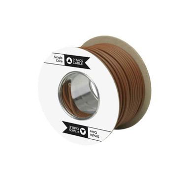 PitaCs 6491X 2.5mm 100m 1 Core Brown Cable product image