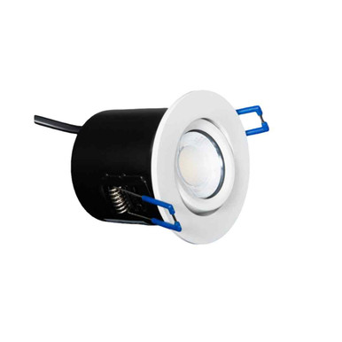 7/9w 12 In 1 Qr Select Tilt Downlighter, White Bezel product image