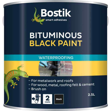 Bostik Bituminous Black Paint 2.5l product image