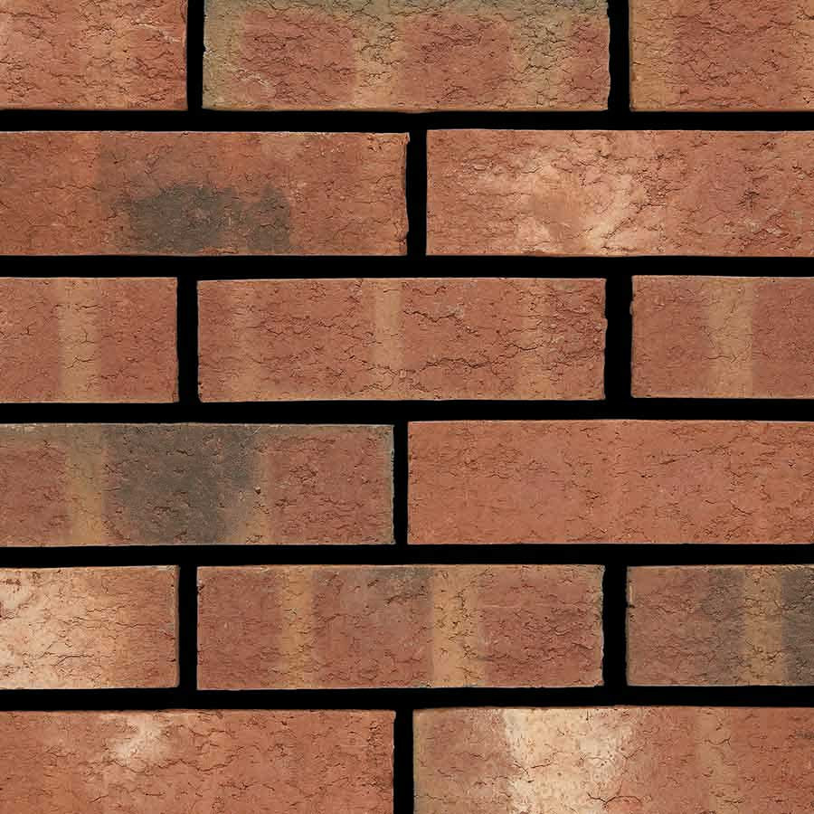 Photograph of Ibstock Melton Antique Blend Facing Brick, Red, 215 x 102 x 65mm