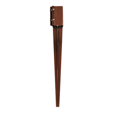 Drive In Post Spike, Bolt Secure, Oxide Red, 75mm x 750mm product image