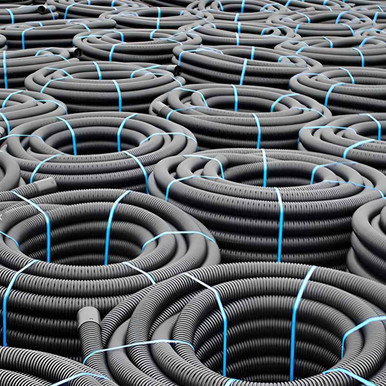Perforated Land Drain Coils, 160mm x 35m product image