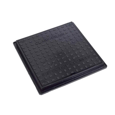 Clark Manhole, C&f, Ppic Polyprop, 300mm Square To Round, Solid Top, 3.5t Cd300 product image